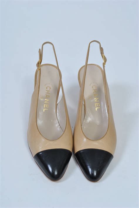 chanel slingback prijs|Chanel slingback vintage.